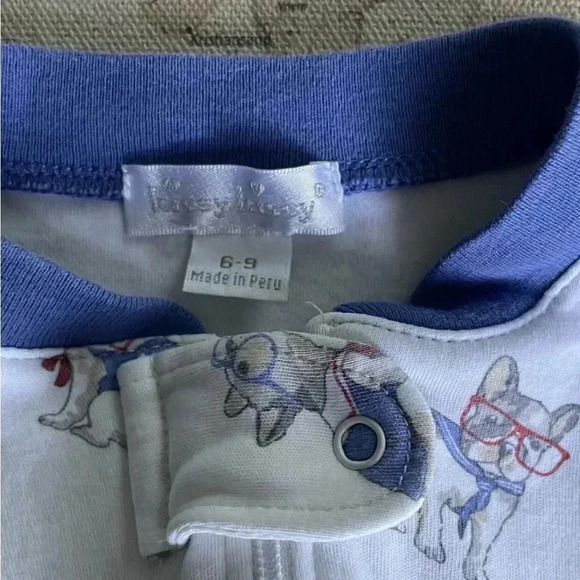 Kissy Kissy Footie Pajamas 6-9Mo - Picture 2 of 5